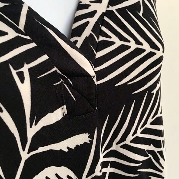 Piphany Tropical Print 3/4 sleeve dress size S - Picture 5 of 8